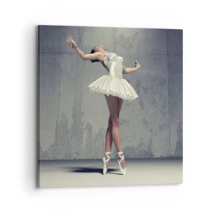 Cuadro sobre lienzo - Impresión de Imagen - Ligero como un pájaro - 70x70 cm