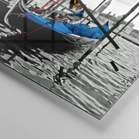 Esfera sin numeración, con rayas