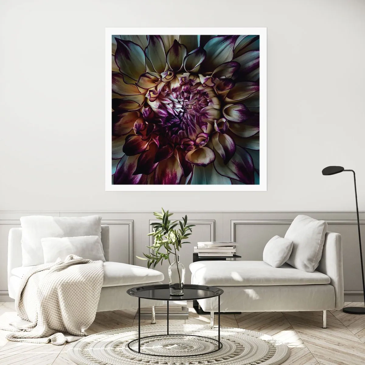 Póster - El florecimiento de la hermosura - 60x60 cm