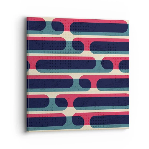 Cuadro sobre lienzo - Impresión de Imagen - Profundidad y relieve - 40x40 cm