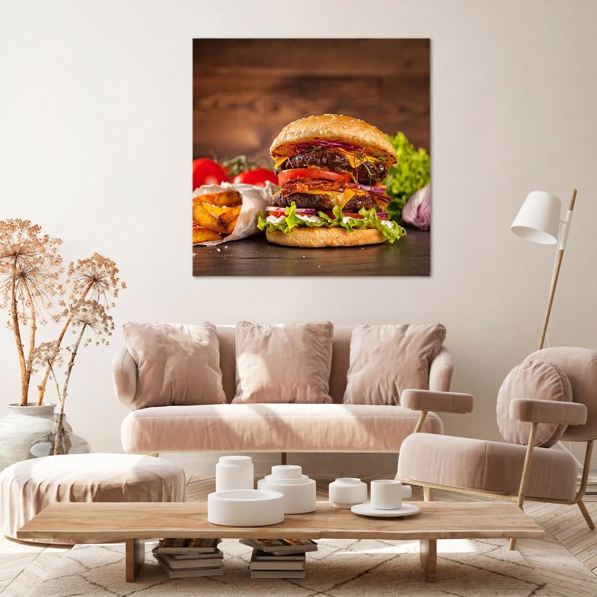 Cuadro sobre lienzo - Impresión de Imagen - Fruta prohibida - 50x50 cm