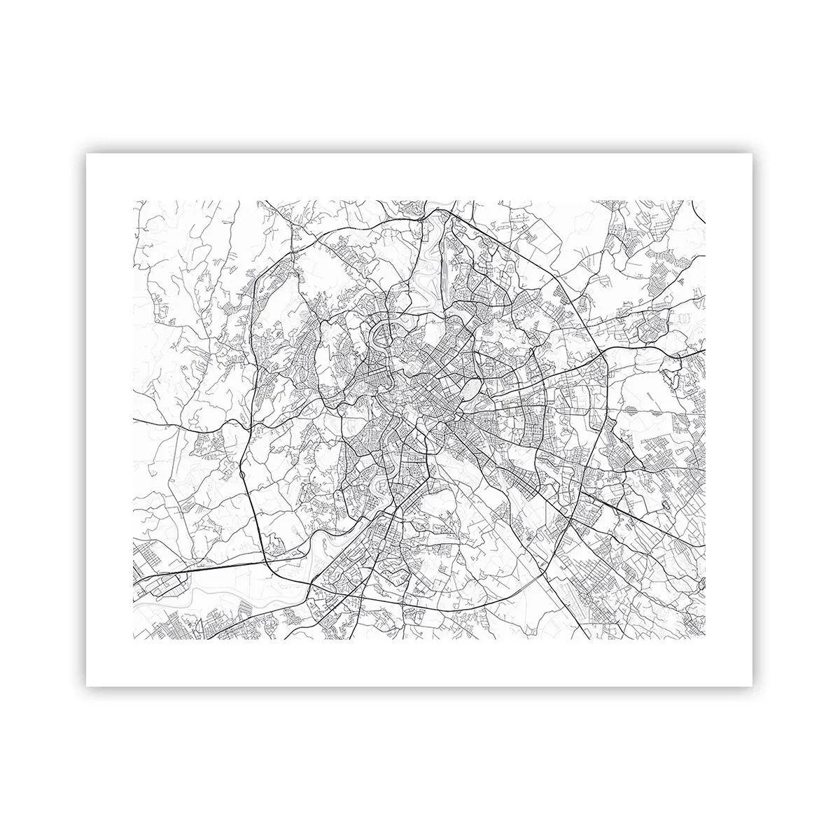 Póster - El círculo romano - 50x40 cm