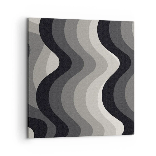 Cuadro sobre lienzo - Impresión de Imagen - Ola tras ola - 50x50 cm