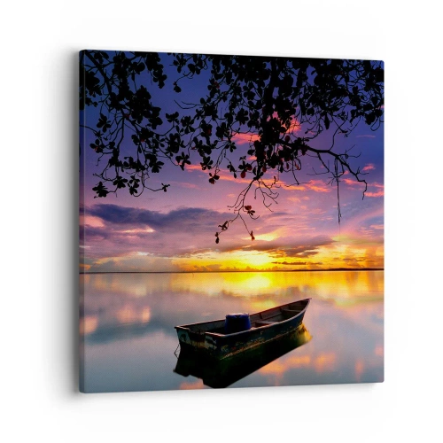 Cuadro sobre lienzo - Impresión de Imagen - Un cielo de ensueño - 40x40 cm