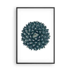 Póster en marco negro - Estrella del desierto - 61x91 cm
