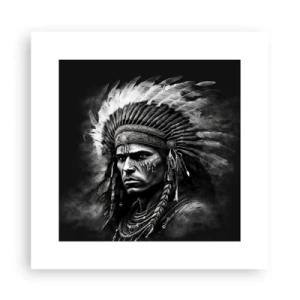 Póster - Líder y guerrero - 30x30 cm