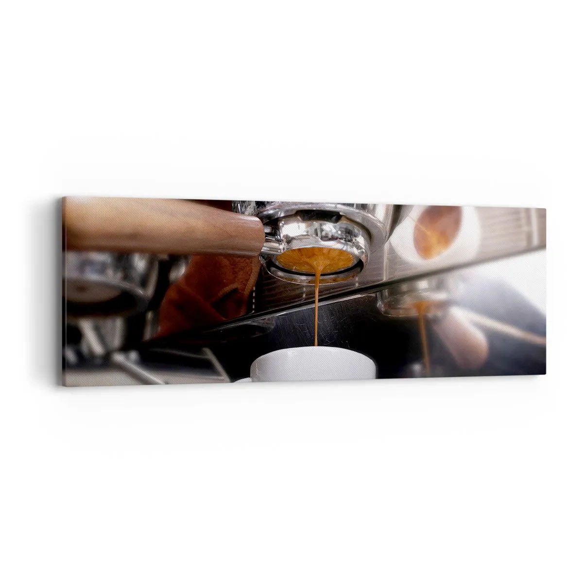 Cuadro sobre lienzo - Impresión de Imagen - El mejor momento del día - 90x30 cm