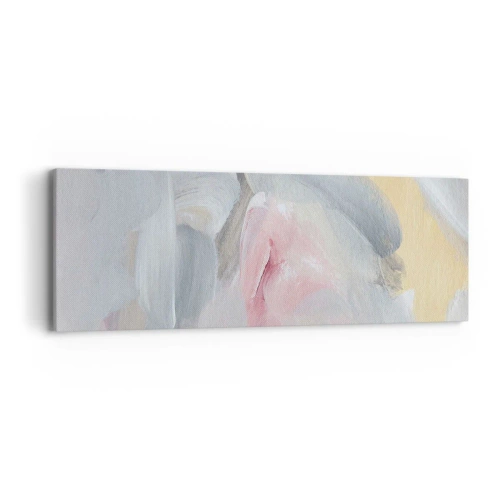 Cuadro sobre lienzo - Impresión de Imagen - En un mundo de colores pastel - 90x30 cm