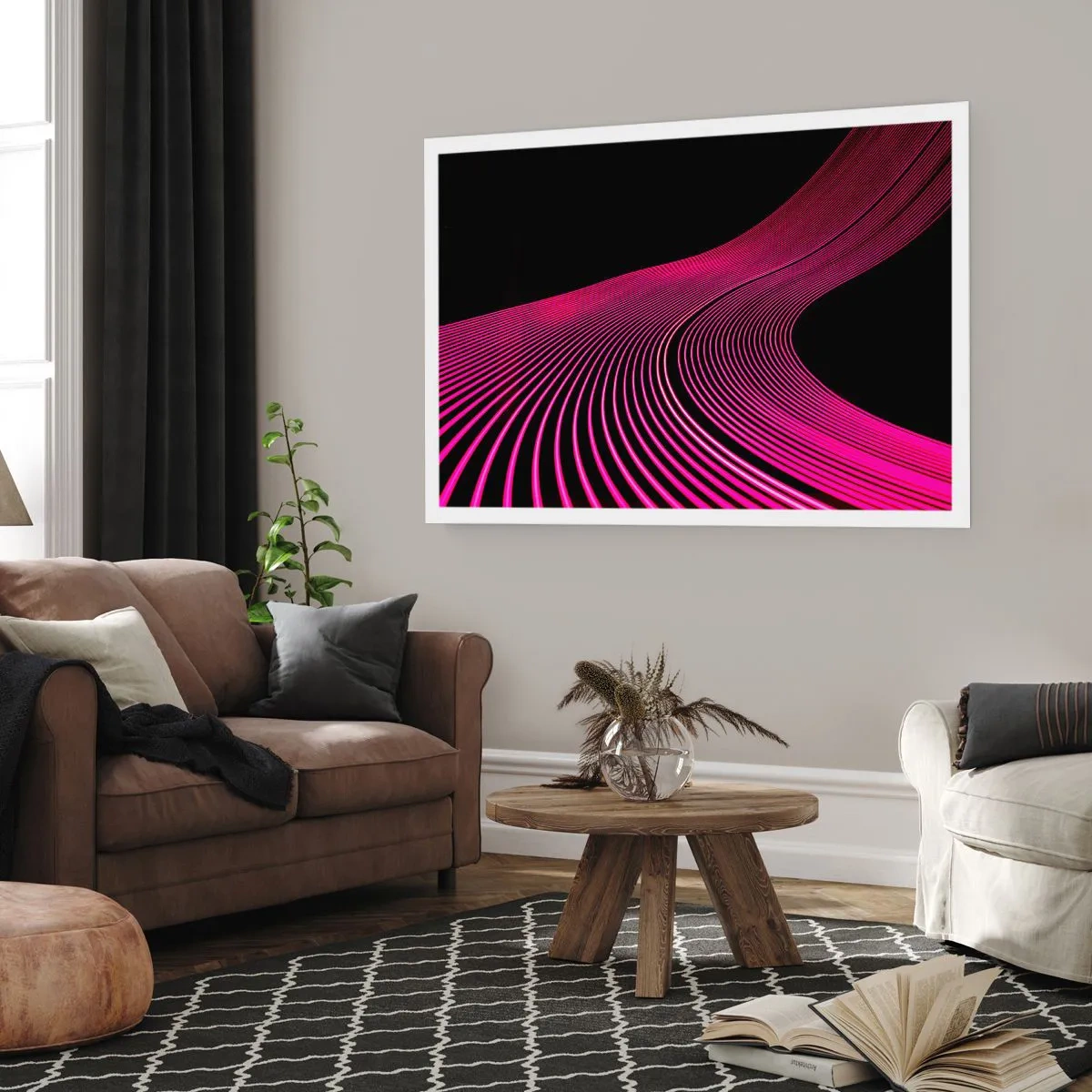 Póster - Avenida de luz - 91x61 cm