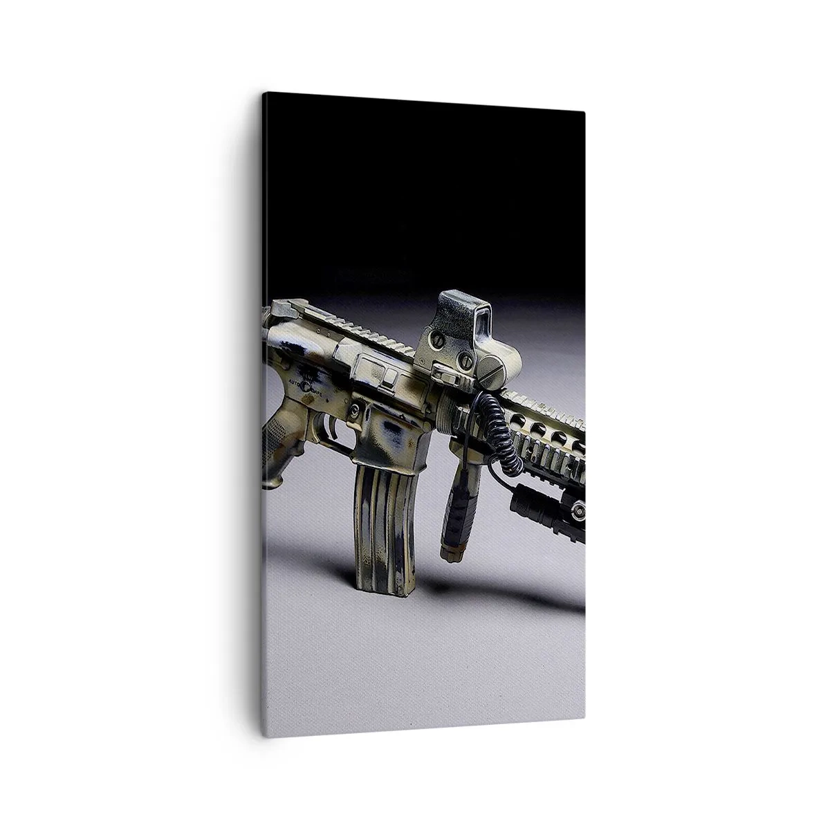 Cuadro sobre lienzo - Impresión de Imagen - Siempre amenazante - 45x80 cm