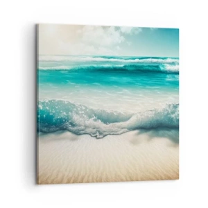 Cuadro sobre lienzo - Impresión de Imagen - Calma oceánica - 60x60 cm