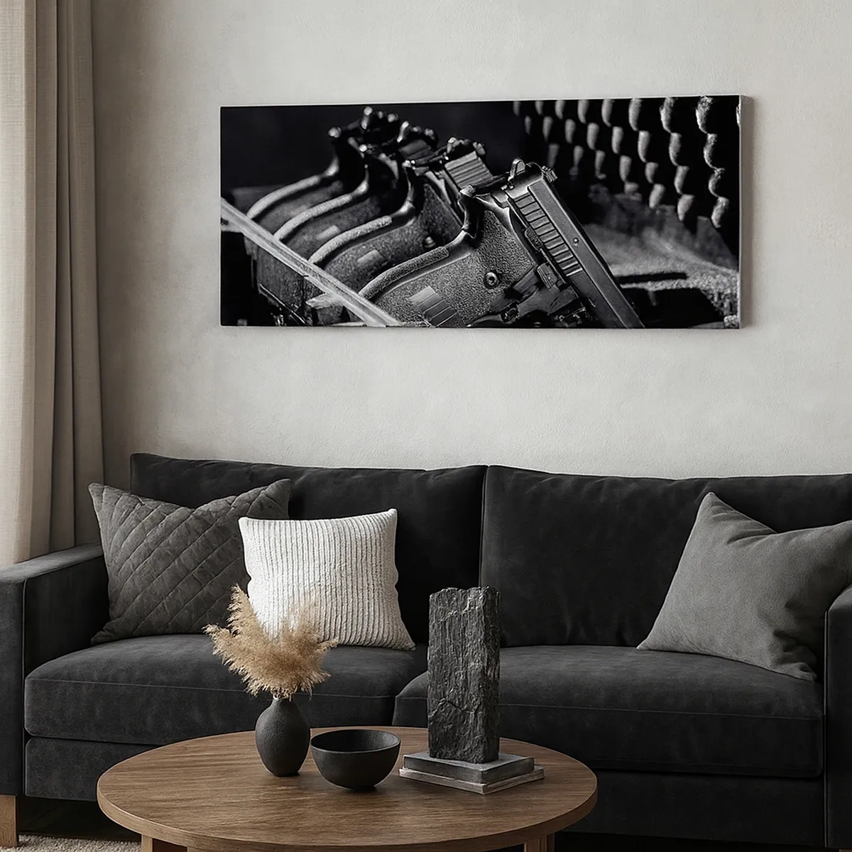 Cuadro sobre lienzo - Impresión de Imagen - ¡Fuego! - 30x30 cm