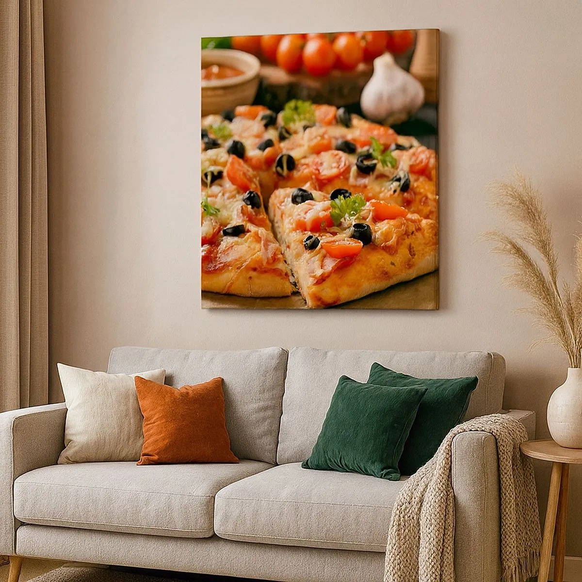 Cuadro sobre lienzo - Impresión de Imagen - Delicioso aroma - 30x30 cm