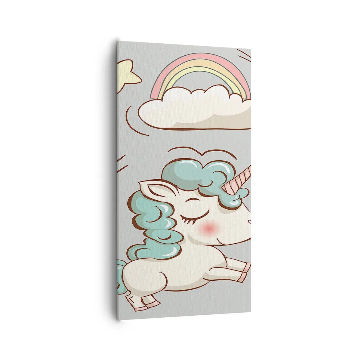 Cuadro sobre lienzo - Impresión de Imagen - Estoy seguro de que existen - 65x120 cm