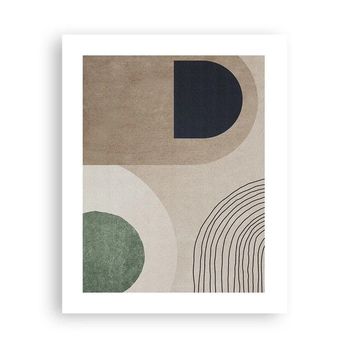 Póster - La delicadeza de un óvalo - 40x50 cm