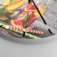 Esfera sin numeración, con rayas