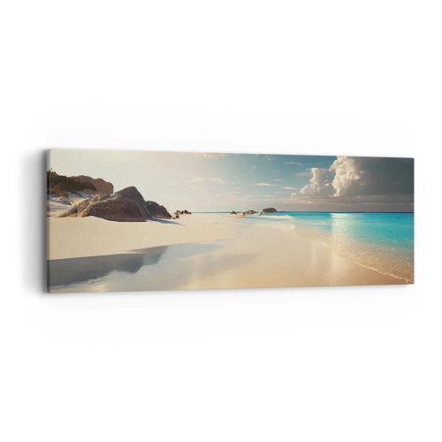 Cuadro sobre lienzo - Impresión de Imagen - Un día de ensueño - 90x30 cm