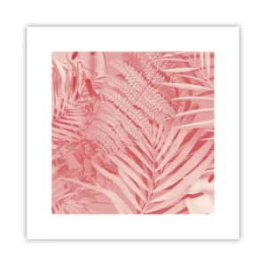 Póster - Concepto rosa - 30x30 cm