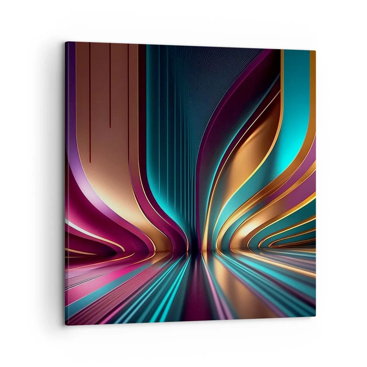 Cuadro sobre lienzo - Impresión de Imagen - Arquitectura de la luz - 50x50 cm