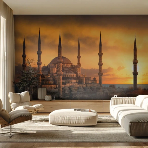Fotomural personalizado Premium Canvas - Dios es grande - Arquitectura, Mezquita, Estanbul