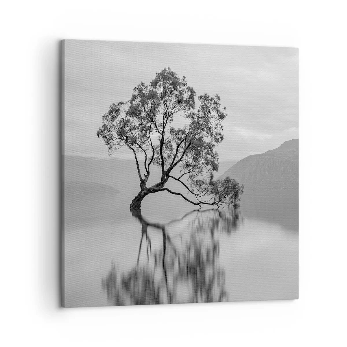 Cuadro sobre lienzo - Impresión de Imagen - Existe tal lugar en el mundo - 50x50 cm