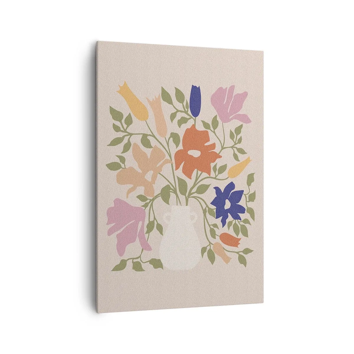 Cuadro sobre lienzo - Impresión de Imagen - Ramo delicado - 70x100 cm