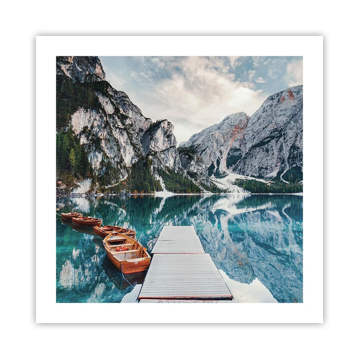 Póster - Te mostraremos la fuente de la belleza - 50x50 cm