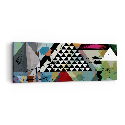 Cuadro sobre lienzo - Impresión de Imagen - Qué sencillo es - 90x30 cm