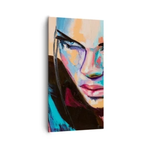 Cuadro sobre lienzo - Impresión de Imagen - Salvaje de corazón - 65x120 cm