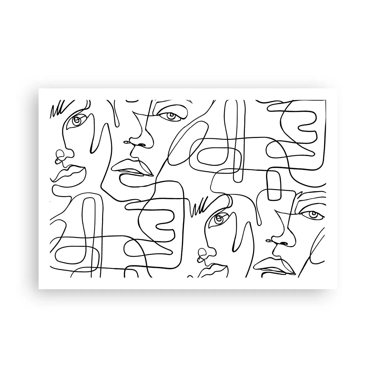 Póster - Entre emociones enredadas - 91x61 cm