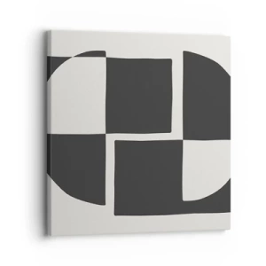 Cuadro sobre lienzo - Impresión de Imagen - Antítesis - síntesis - 30x30 cm