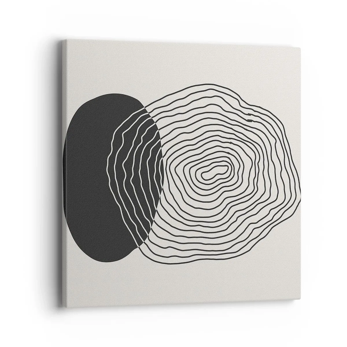 Cuadro sobre lienzo - Impresión de Imagen - Persistencia y vibración - 40x40 cm