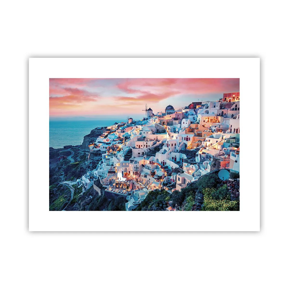 Póster - Vacaciones en Grecia - 40x30 cm