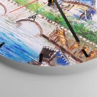 Esfera sin numeración, con rayas