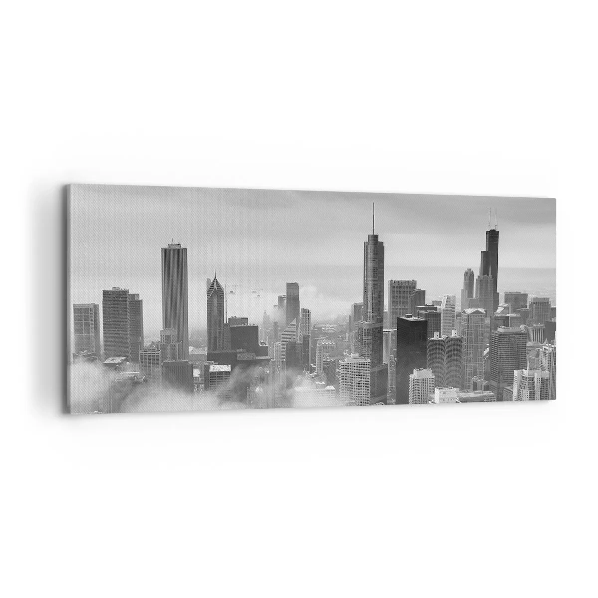 Cuadro sobre lienzo - Impresión de Imagen - Paisaje americano - 100x40 cm