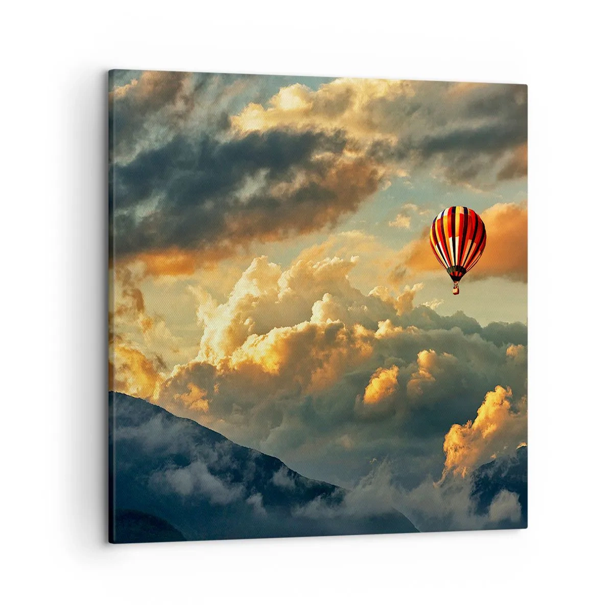 Cuadro sobre lienzo - Impresión de Imagen - Vuelo porque quiero - 50x50 cm