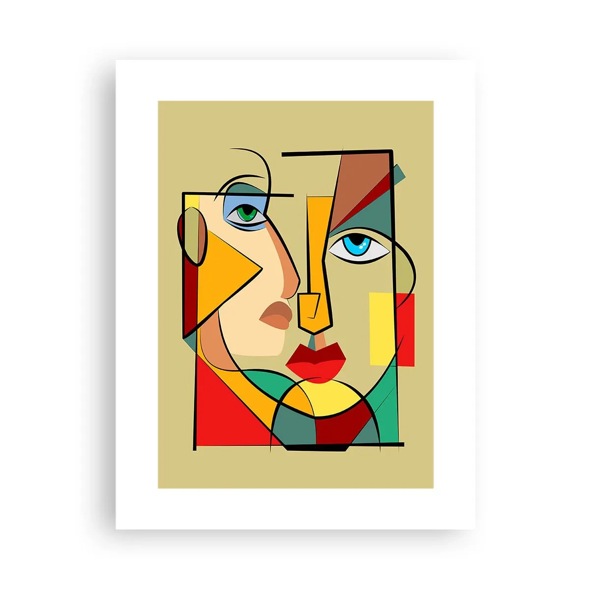 Póster - Una pareja emparejada - 30x40 cm