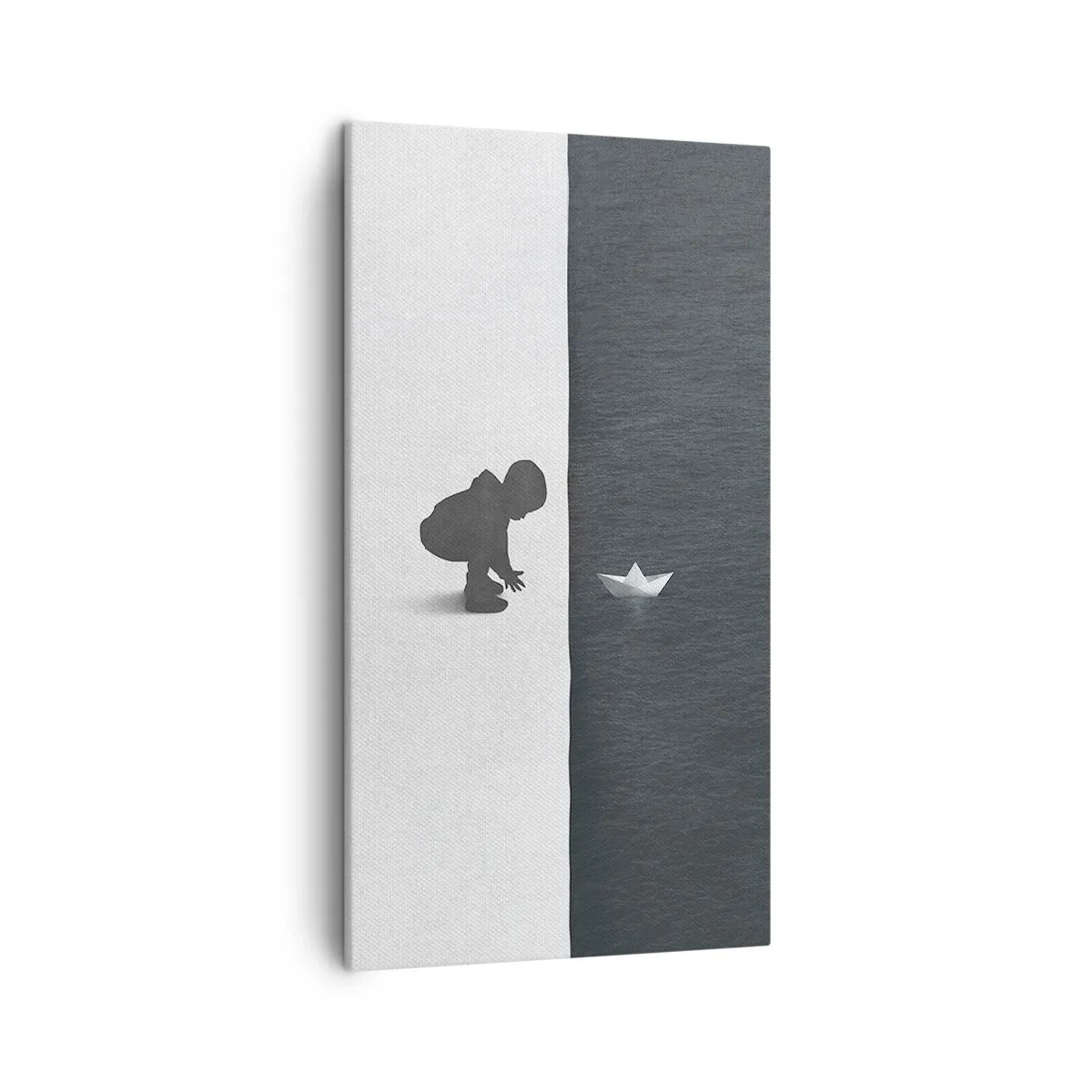 Cuadro sobre lienzo - Impresión de Imagen - Una gran expedición náutica - 45x80 cm