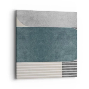 Cuadro sobre lienzo - Impresión de Imagen - Composición horizontal - 40x40 cm