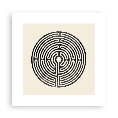 Póster - Orden misterioso - 30x30 cm