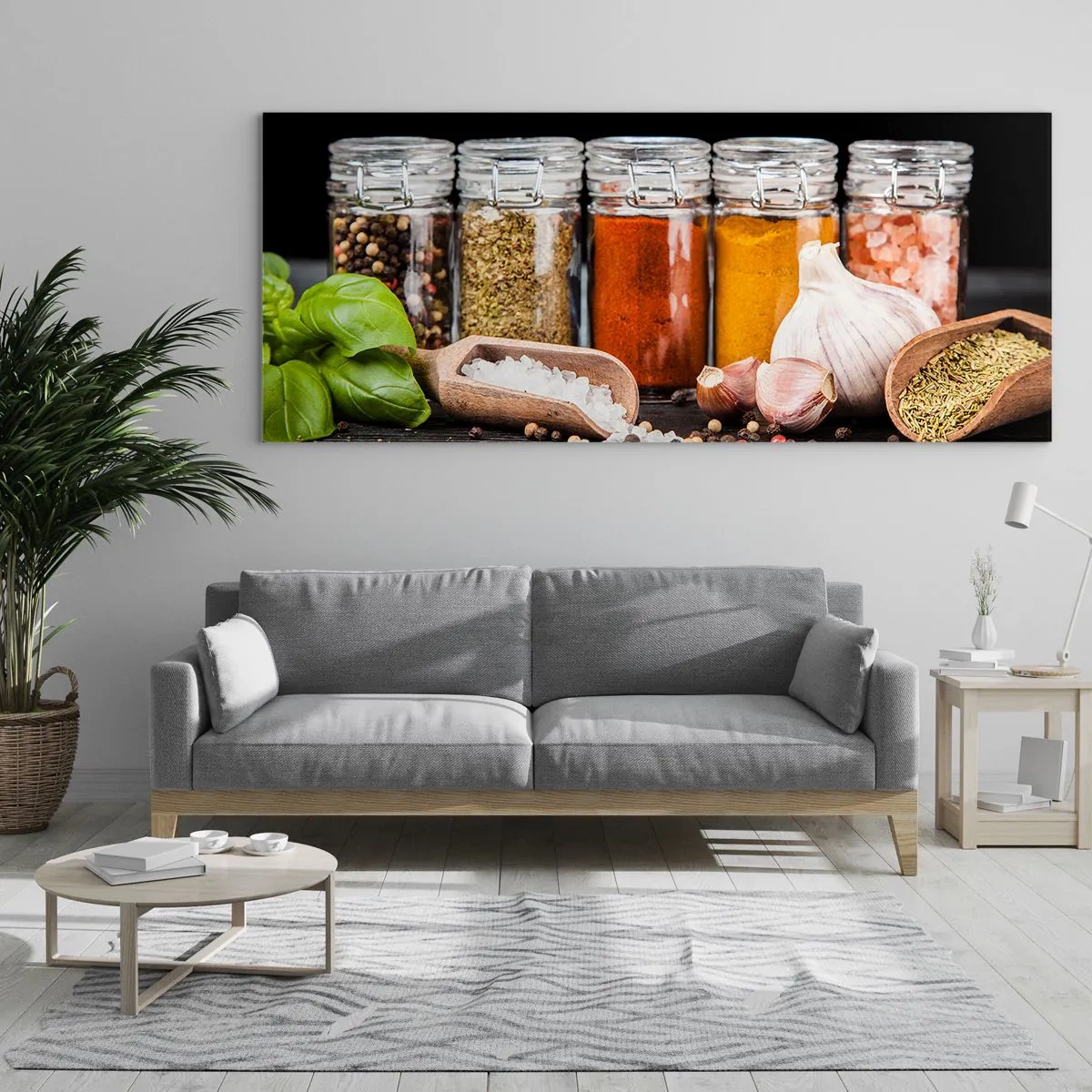 Cuadro sobre vidrio - Impresiones sobre Vidrio - Para que la vida sepa bien - 100x40 cm