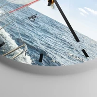 Esfera sin numeración, con rayas