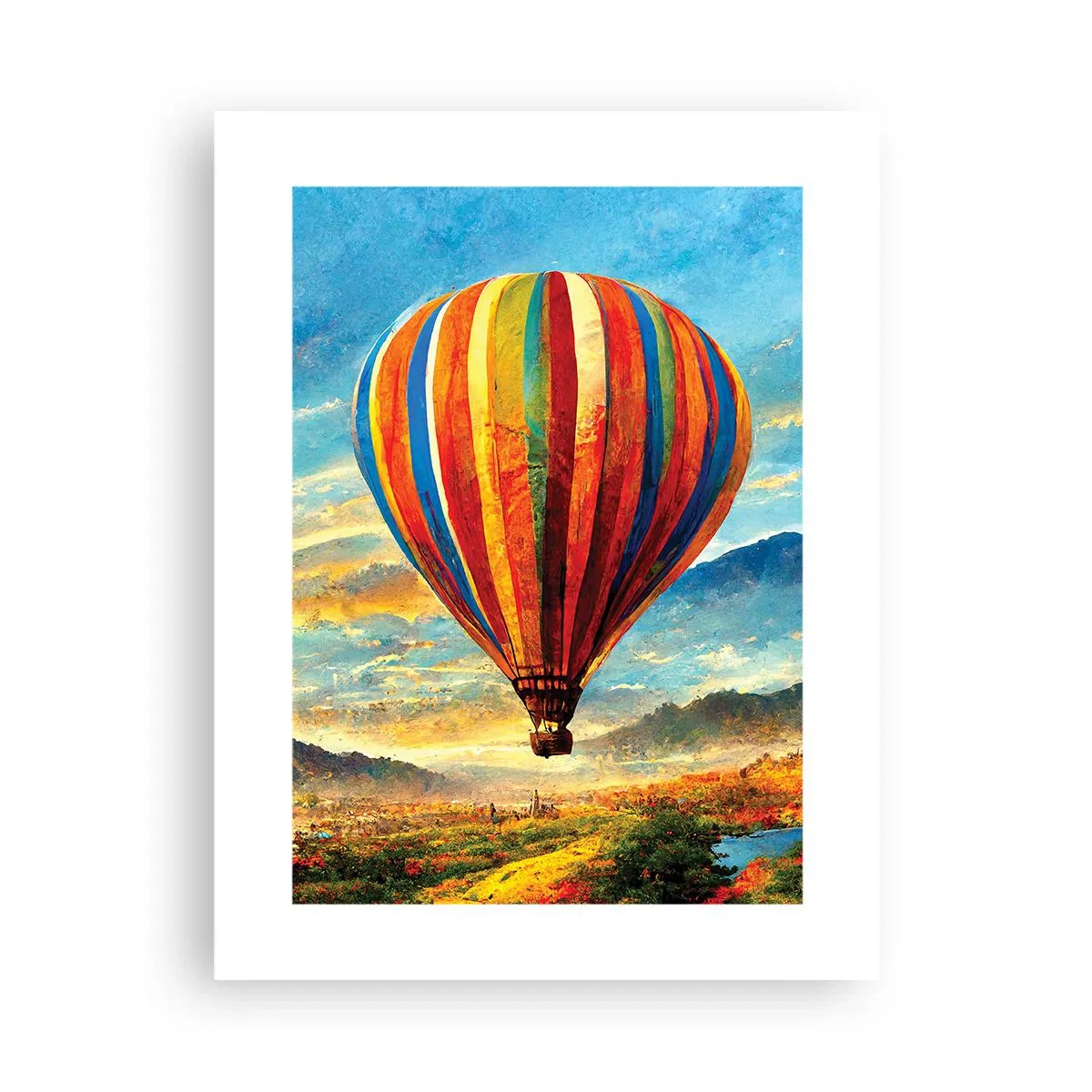 Póster - En silencio se ve el horizonte - 30x40 cm