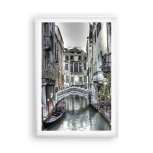 Póster en marco blanco - Durante siglos, un sueño - 61x91 cm