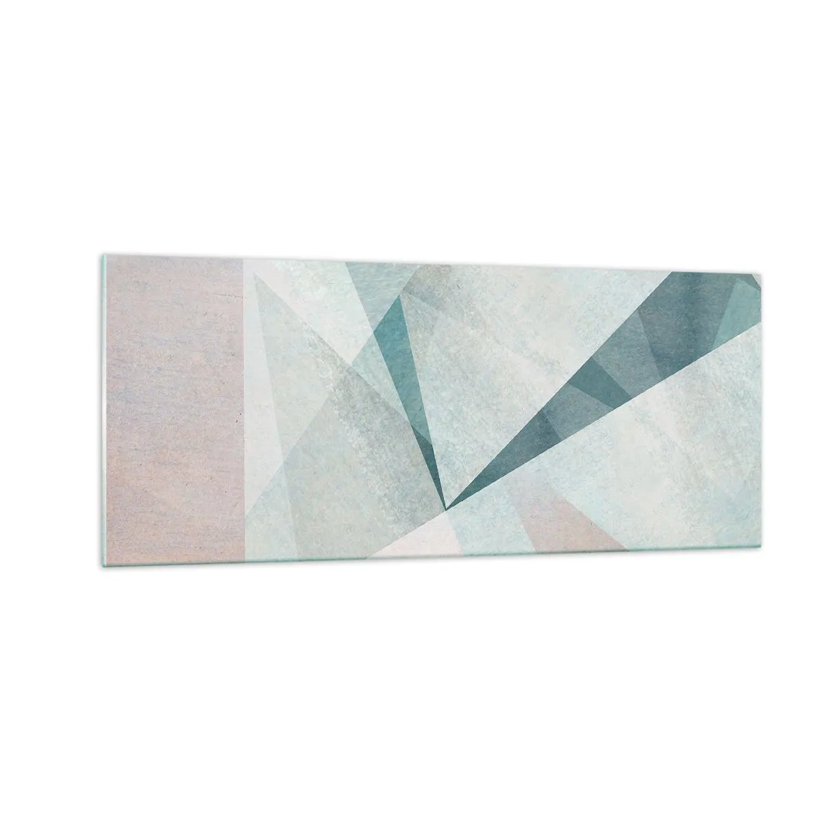 Cuadro sobre vidrio - Impresiones sobre Vidrio - Tranquilo pero dinámico - 100x40 cm