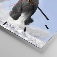 Esfera sin numeración, con rayas