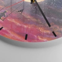 Esfera sin numeración, con rayas