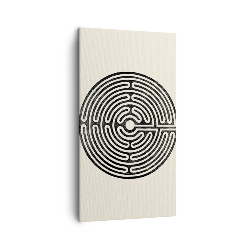 Cuadro sobre lienzo - Impresión de Imagen - Orden misterioso - 45x80 cm