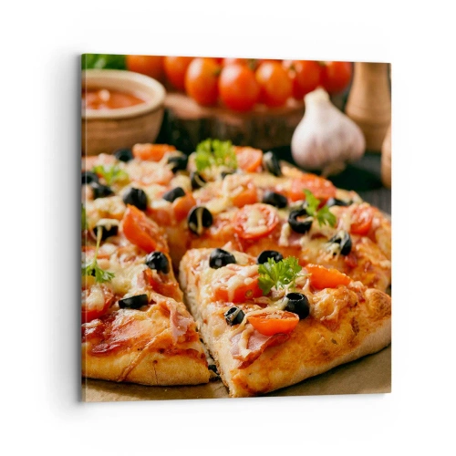 Cuadro sobre lienzo - Impresión de Imagen - Delicioso aroma - 70x70 cm