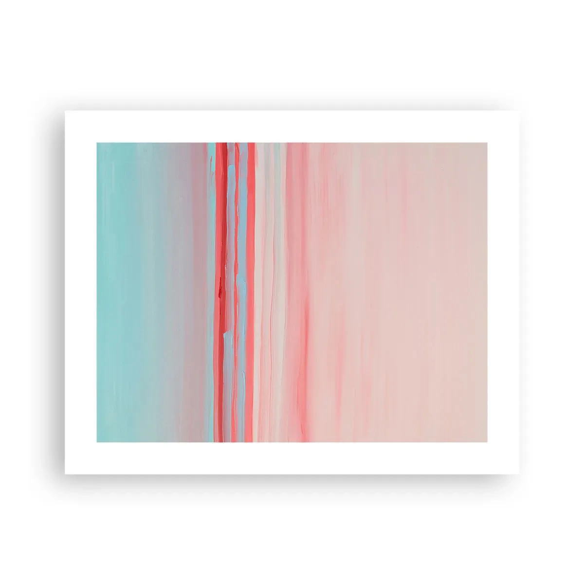 Póster - Abstracción al amanecer - 50x40 cm